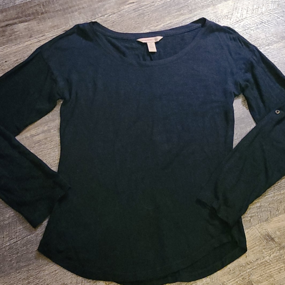 Banana Republic Heritage~Navy Blue Linen NWOT